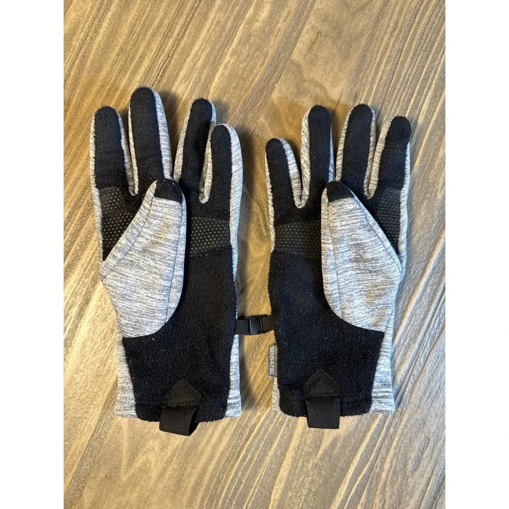 HEAD Sensatec Touchscreen Gloves Women's Small Grey Quilted Winter Hand